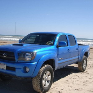My truck at the Beach 2