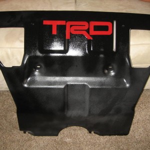 Painted TRD Skid Plate