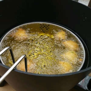Homemade hush puppies!