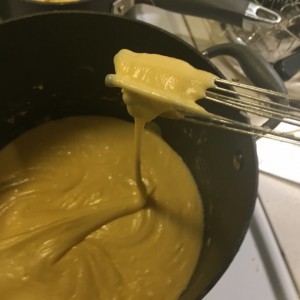 Homemade seven cheese sauce