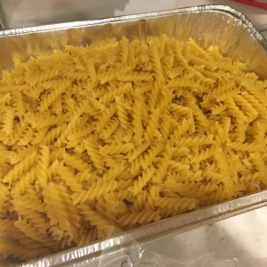 3 pounds of pasta