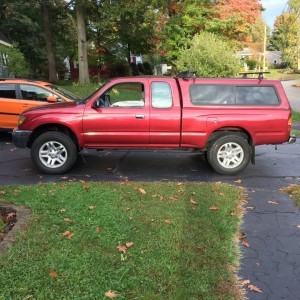 1st Gen Tacoma With Tundra Split 5 Spoke Wheels