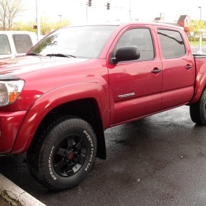 Rollin on FJ TRD Trail Teams Wheels