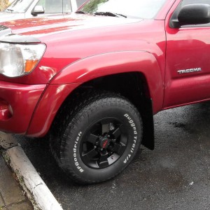 Rollin on FJ TRD Trail Teams Wheels