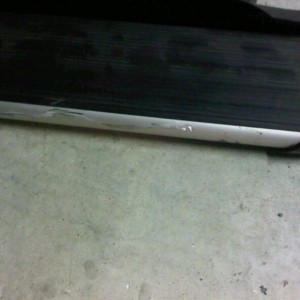 Scratched Running Boards