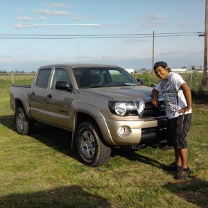 My younger bro and right hand man.