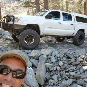 My Dad on the Mule Deer Opener 2018, ‘14 Toyota Tacoma, Angeles National Forest October ‘18