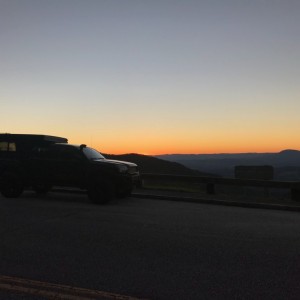 Blue Ridge Parkway sunset :D