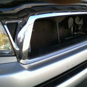 grille removed