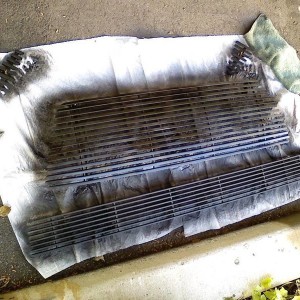 grille painted