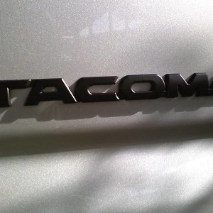 matte black tacoma