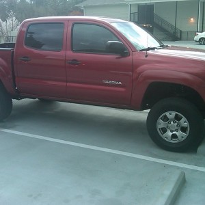 after 3"lift, Before the new wheels