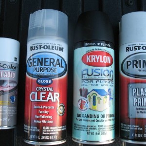 Paint that i used to paint grill surround