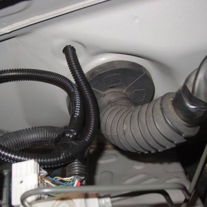 Cable through firewall