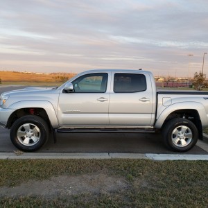 Post-Lift Side Profile
