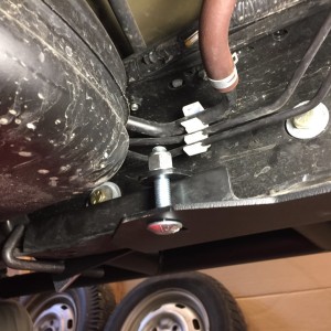 Driver side rear