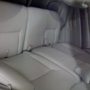 Leather Rear Seats