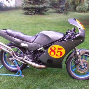 rz350 race bike