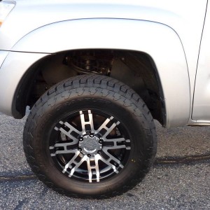 new wheel and tires