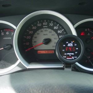 Air/Fuel gauge finished