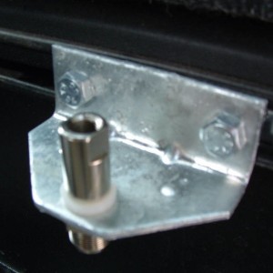 Scott's CB Antenna Mount on bed rail