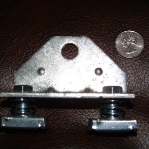 Scott's CB Antenna Mount on bed rail