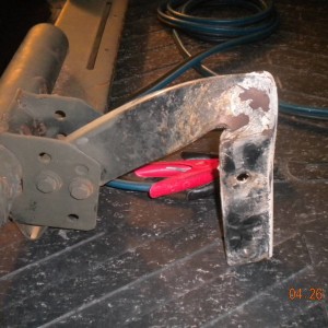 bent bumper bracket