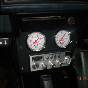gauges finished look