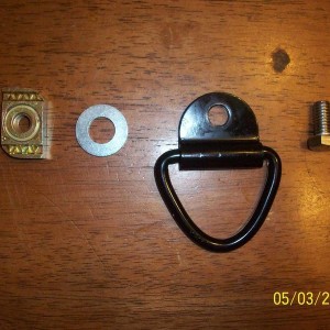 bed rail d-ring parts