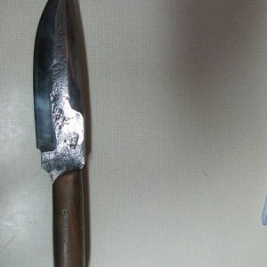Hand Forged Knife out of Tool steel