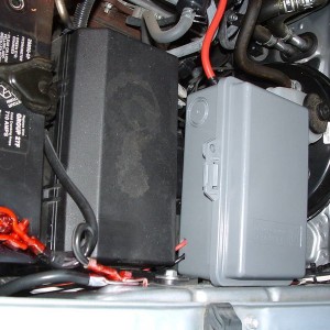 SD 60amp AC box installed on firewall-After
