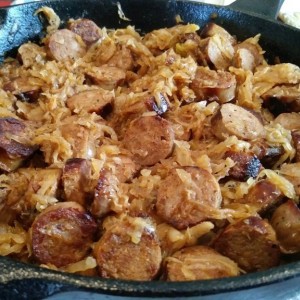 Kraut and wieners