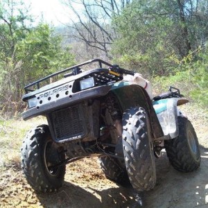fouwheelin up roundtop mountain