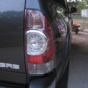 Broken Tail Light