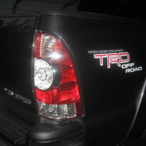 Broken Tail Light