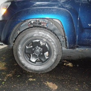 close up 2 of stealth wheel