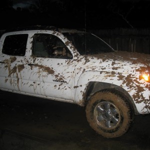 went mudriding for the first time!