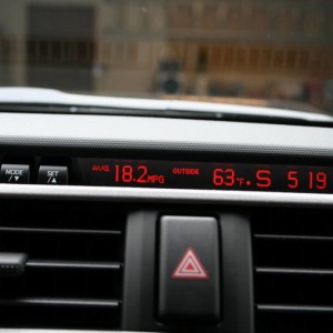2010 4Runner info display