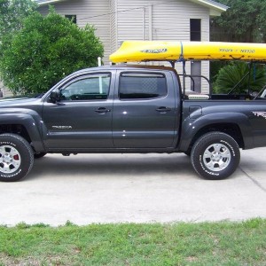 Homemade Kayak Rack