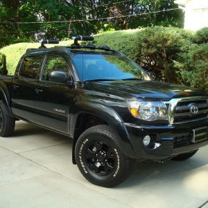 Black '09 Powder Coated Wheels 1