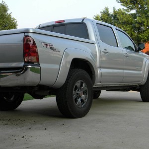 Anthracite wheels with TRD center caps