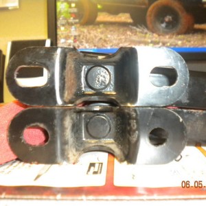rear seat back brackets
