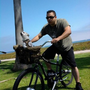 riding with da dog