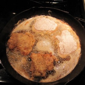 Cast iron Fried Chicken