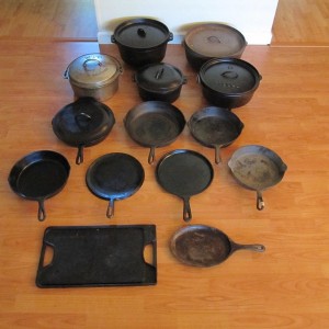 Cast Iron Pans or Dutch Ovens