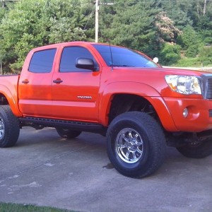 After 2.5 lift was added to 3inch body