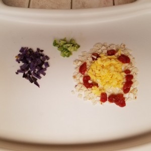 When you try to pretty up your kiddo's breakfast