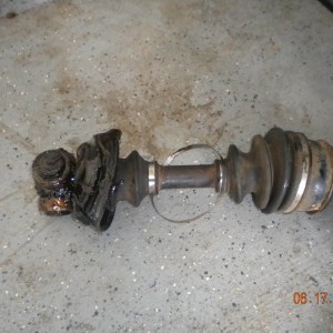 seperated CJ joint