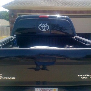 Toyota Horned Decal