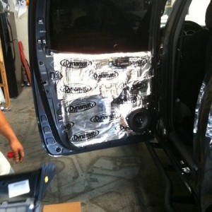 Dynamat full install door